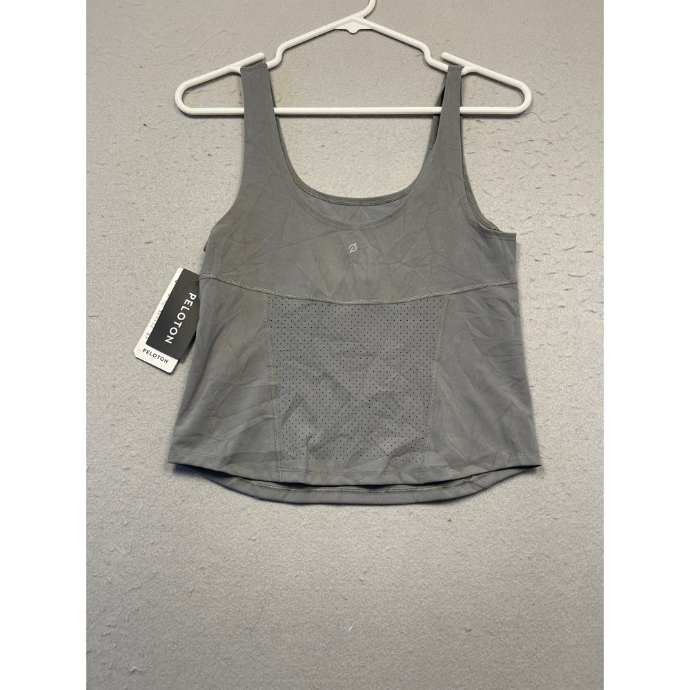 Peloton Tank Top Polyester Elastane Grey XS Womens
